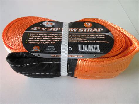 4 inch tow strap